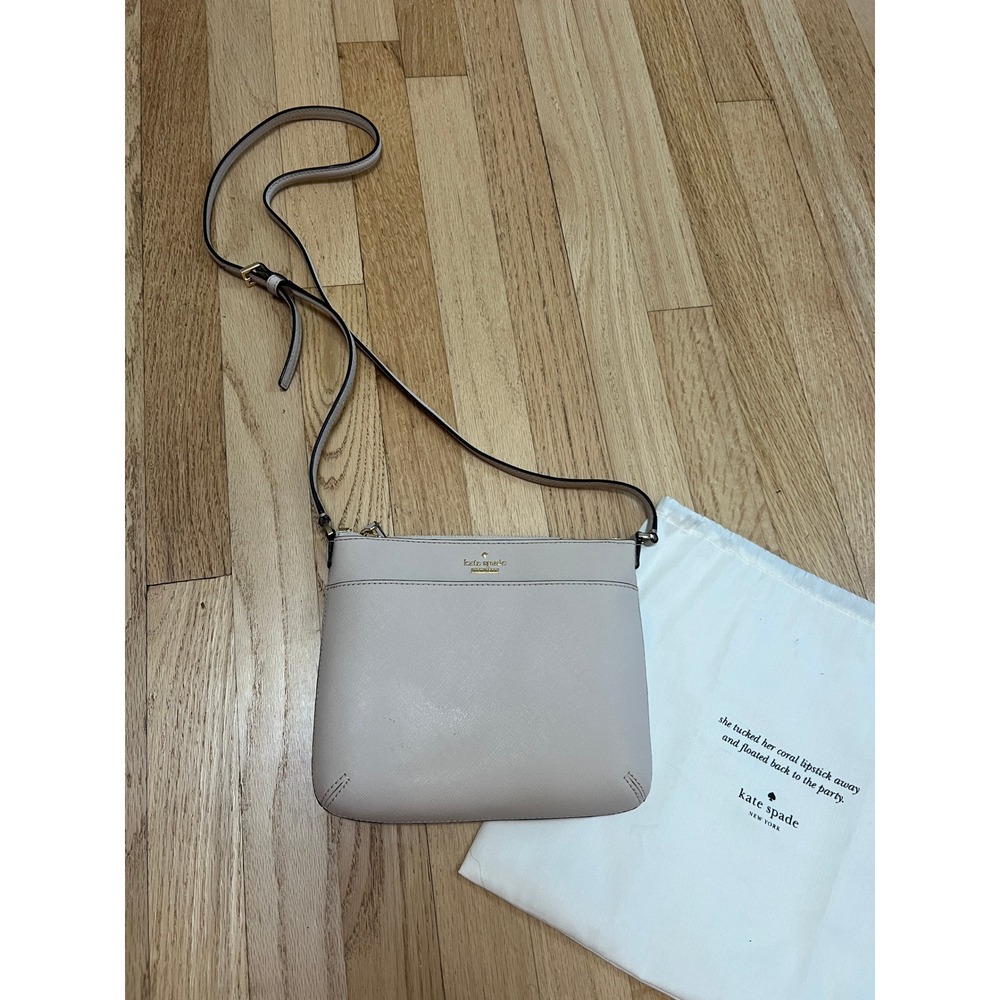 Kate Spade Crossbody Bag Women Small Beige